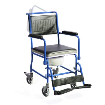 Αμαξίδιο Τουαλέτας – Μπάνιου Σταθερό AC–32 Μπλέ