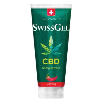 SWISS GEL WARMING CBD 200ml – Φυτική Κρέμα Θερμαντικής Δράσης για Μασάζ και Μυϊκούς Πόνους