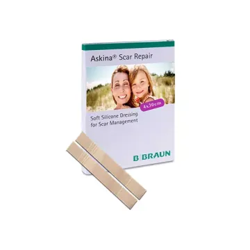 Braun Askina Scar Repair 4x30cm - Επίθεμα Σιλικόνης για Ουλές Χηλοειδή