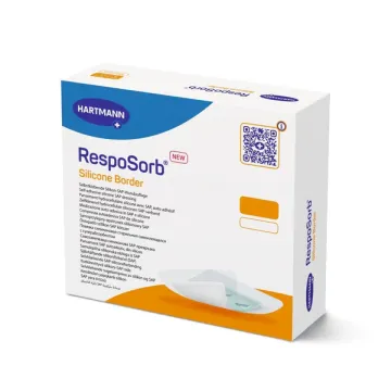 RespoSorb Silicone Αυτοκόλλητο Επίθεμα 16cm X 26cm RespoSorb Silicone Αυτοκόλλητο Επίθεμα 16cm X 26cm