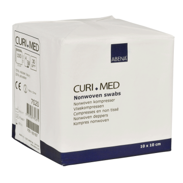 Non-woven Dressings, ABENA- Curi Med ,non-sterile 4ply, 10x10cm 100pcs Non-woven Dressings, ABENA- Curi Med ,non-sterile 4ply, 10x10cm 100pcs