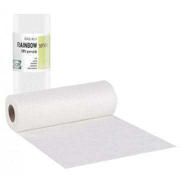 ΟΔΟΝΤΙΑΤΡΙΚΟ Ρολό 1ply χαρτί + 1ply πλαστικό 29cm x 50m