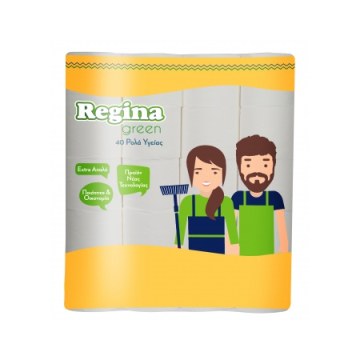 Χαρτί Υγείας  Regina green - Γκοφρέ 70gr 40άρι Χαρτί Υγείας  Regina green - Γκοφρέ 70gr 40άρι