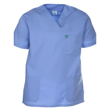 Alezi Ιατρική Στολή Unisex κλασσική γραμμή– Σιέλ