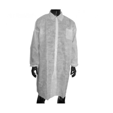 Ρόμπα επισκεπτών Non-Woven με κουμπιά (Labcoat) 1τμχ.
