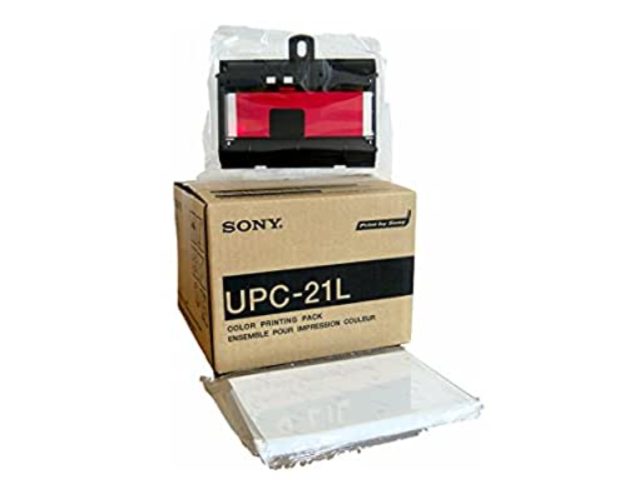 UPC-21L Color printing pack for A6 video printer UP-20 UP-21