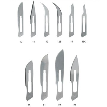 Surgical Blades Without Handle N22 (100 Pieces)