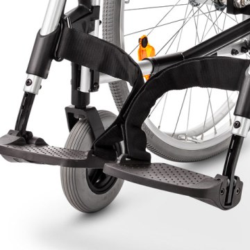 Lightweight Folding Manual Wheelchair with Reinforced Crossbar Meyra Eurochair