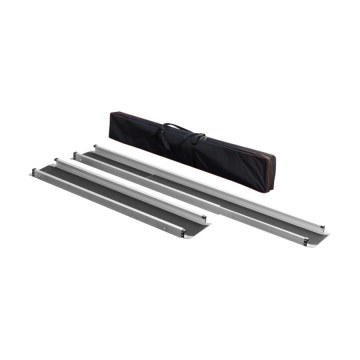 Ράμπα Αναπηρικού Αμαξιδίου Πτυσσόμενη με Πλαϊνά  213cm