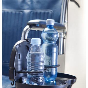 Double Cup Holder for Wheelchair