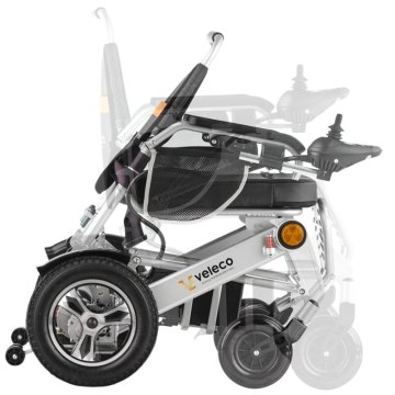 Veleco Cosmo Αναδιπλούμενο Ηλεκτρικό Αναπηρικό Αμαξίδιο Αλουμινίου με Μπαταρία Λιθίου