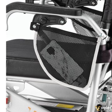Veleco Cosmo Αναδιπλούμενο Ηλεκτρικό Αναπηρικό Αμαξίδιο Αλουμινίου με Μπαταρία Λιθίου