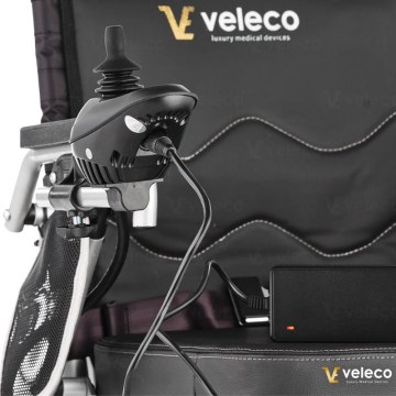 Veleco Cosmo Αναδιπλούμενο Ηλεκτρικό Αναπηρικό Αμαξίδιο Αλουμινίου με Μπαταρία Λιθίου