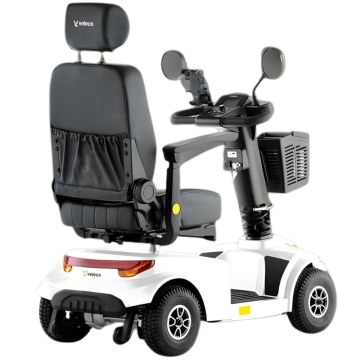 Veleco Jumpy Ηλεκτρικό Σκούτερ Κινητικότητας 4-Τροχο με Ανάρτηση, Bluetooth 450W κινητήρα Λευκό