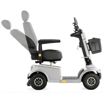 Veleco Jumpy Ηλεκτρικό Σκούτερ Κινητικότητας 4-Τροχο με Ανάρτηση, Bluetooth 450W κινητήρα Λευκό