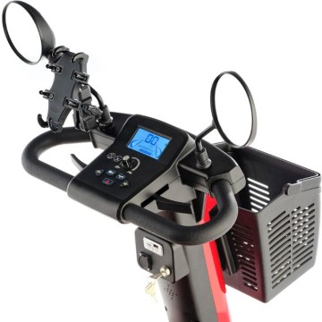 Veleco Jumpy Ηλεκτρικό Σκούτερ Κινητικότητας 4-Τροχο με Ανάρτηση, Bluetooth 450W κινητήρα Λευκό