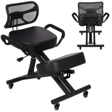 Ergonomic kneeling chair ERGO Pro K615 – 45° side view