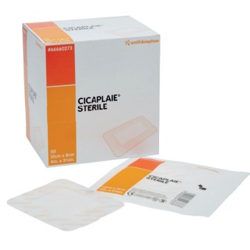 Low Allergy Adhesive Wound Dressing CICAPLAIE STERILE Smith & Nephew 