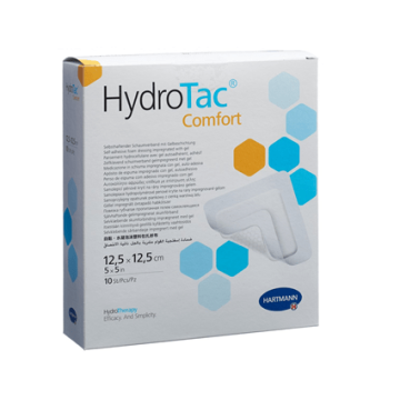 Hartmann HydroTac Comfort Επίθεμα Υδρογέλης αφρώδες Αυτοκόλλητο  12,5x12,5cm   10τεμ. Hartmann HydroTac Comfort Επίθεμα Υδρογέλης αφρώδες Αυτοκόλλητο  12,5x12,5cm   10τεμ.