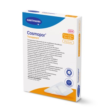 Hartmann Cosmopor® Transparent Επίθεμα 5 x 7,2 cm 5τμχ Hartmann Cosmopor® Transparent Επίθεμα 5 x 7,2 cm 5τμχ