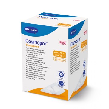Hartmann Cosmopor® Transparent Επίθεμα 5 x 7,2 cm 50τμχ Hartmann Cosmopor® Transparent Επίθεμα 5 x 7,2 cm 50τμχ