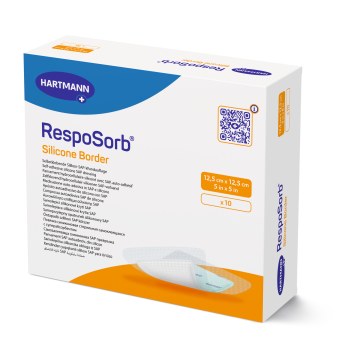 Επίθεμα Σιλικόνης RespoSorb 12,5 x 12,5cm Hartmann Επίθεμα Σιλικόνης RespoSorb 12,5 x 12,5cm Hartmann