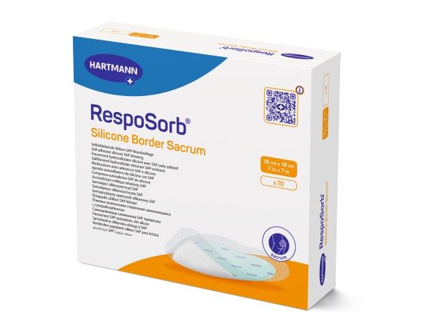 RespoSorb Silicone Border 18 x 18cm  Hartmann RespoSorb Silicone Border 18 x 18cm  Hartmann