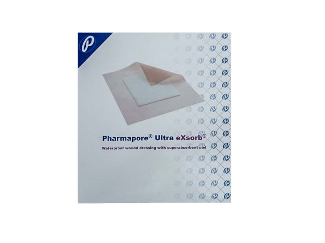 Επίθεμα Ακρυλικών Ινών Non-Woven Pharmapore Ultra eXsorb 10x10cm 10τμχ – Pharmaplast