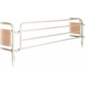 Protective side rail with electrostatic paint Protective side rail with electrostatic paint