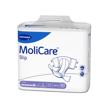 Hartmann Molicare Premium Slip Πάνα Ακράτειας ΝΥΧΤΑΣ LARGE - 30τμχ. Hartmann Molicare Premium Slip Πάνα Ακράτειας ΝΥΧΤΑΣ LARGE - 30τμχ.
