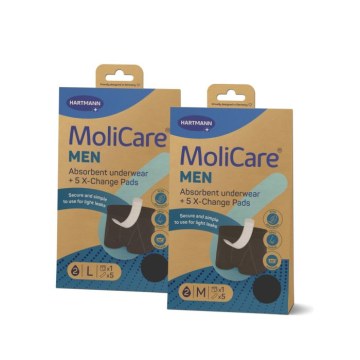 Hartmann MoliCare MAN Reusable Incontinence Brief with Replacement Pad 