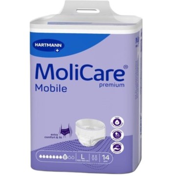 Βρακάκι Ακράτειας Hartmann MoliCare Mobile Νύχτας-Large-14 τεμ.