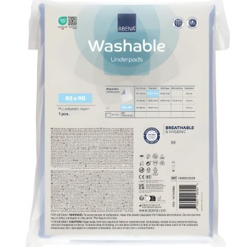 Πλενόμενο υποσέντονο Abri-Soft, 85x90cm συσκευασία 1τεμ.