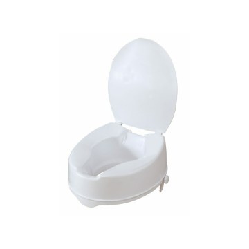 Toilet Seat Elevator with Lid and Side Straps 10cm