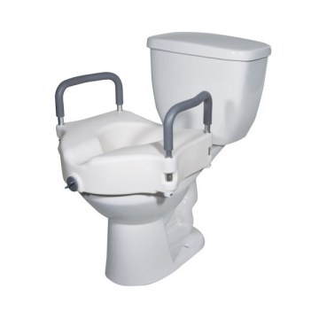 Toilet Seat Riser with Armrests 12.5 cm - Alfa Care Toilet Seat Riser with Armrests 12.5 cm - Alfa Care