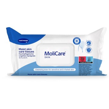 Hartmann Molicare Skin Μαντηλάκια Καθαρισμού 50τμχ.
