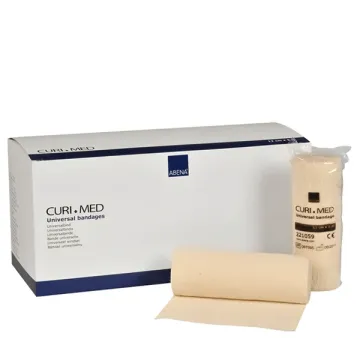 Ελαστικός επίδεσμος Universal, Curi-Med 12cm x 5m, 10τεμ.  Ελαστικός επίδεσμος Universal, Curi-Med 12cm x 5m, 10τεμ.