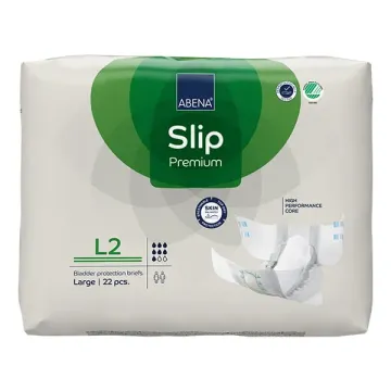 ABENA Slip L2 Premium, Super Night Incontinence Pads, 22 pcs