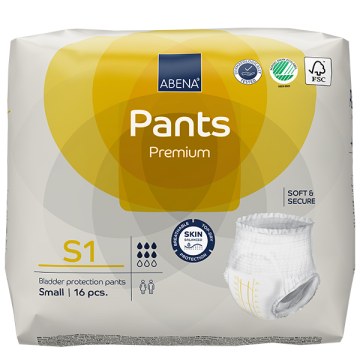 Βρακάκια ABENA Pants S1 Premium, Ημέρας, 16τεμ.