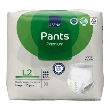 Βρακάκια ABENA Pants L2, Νύχτας, 15τεμ.