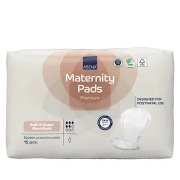 Σερβιέτες Εγκυμοσύνης ABENA Maternity Pads 15τεμ.