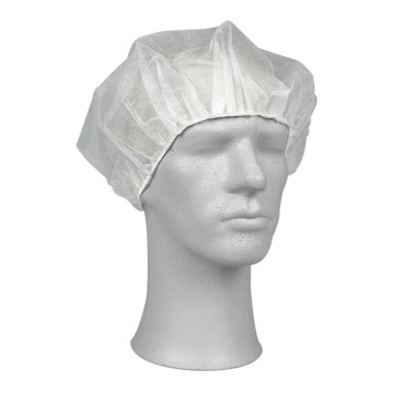 Abena Σκουφάκι Εργασίας, λευκό, non-woven,100τεμ.