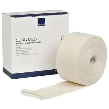 Curi-Med Σωληνοειδής επίδεσμος γάζας C, 100% cotton unbleached, 6cmx20m, 1τεμ. Curi-Med Σωληνοειδής επίδεσμος γάζας C, 100% cotton unbleached, 6cmx20m, 1τεμ.
