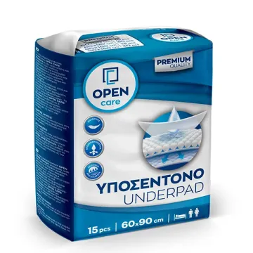 Υποσέντονα Open Care Premium 60x90cm 15τεμ. Υποσέντονα Open Care Premium 60x90cm 15τεμ.