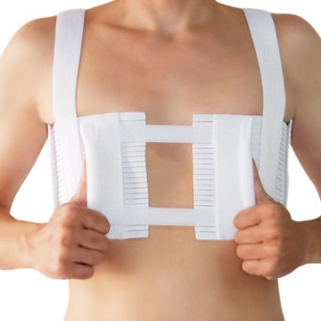 Ζώνη Θωρακοτομής με Velcro & Λαβές Έλξης