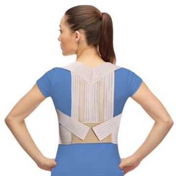 Ζακέτα Κύφωσης με Αεριζόμενο Ελαστικό Ύφασμα & Μπανέλες 