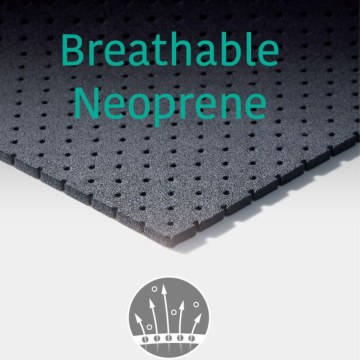 Neoprene Knee Brace with Hole and Straps  1024 Oppo 