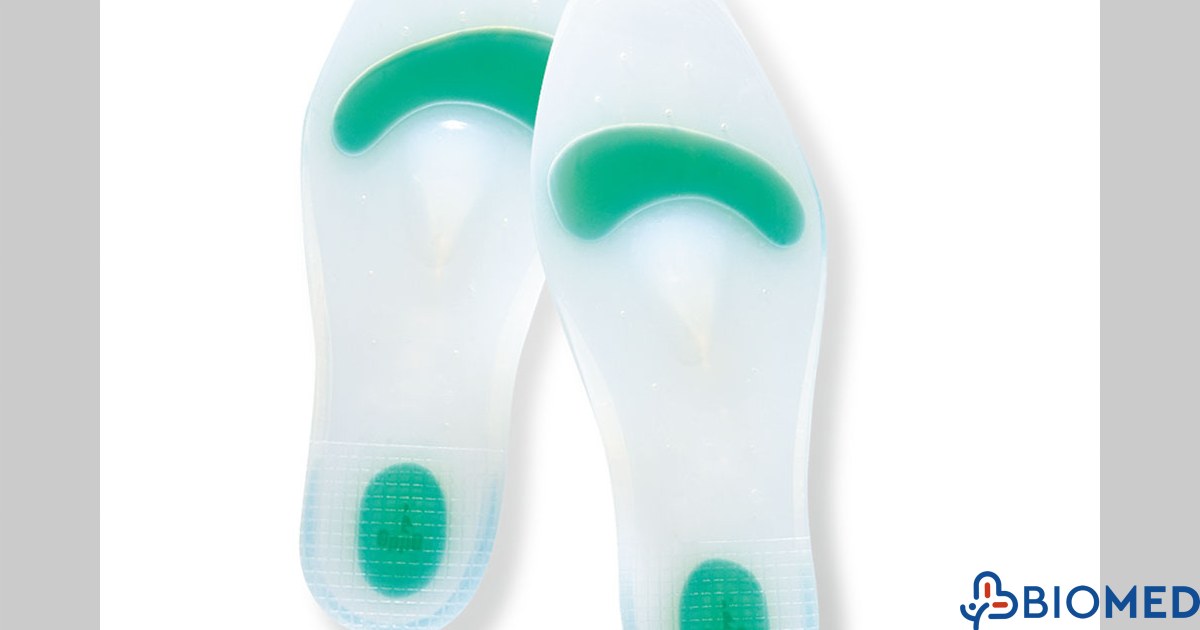 OPPO Anatomical Silicone Insole | Heel & Metatarsal Padding | Comfort ...