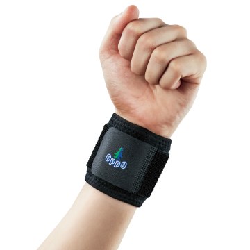 Athletic Wrist Support Coolprene with Stabilizing Strap Oppo 1281 Athletic Wrist Support Coolprene with Stabilizing Strap Oppo 1281