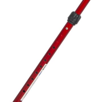 Μπαστούνι PREMIUM κόκκινο τετράποδο ρυθμιζόμενο